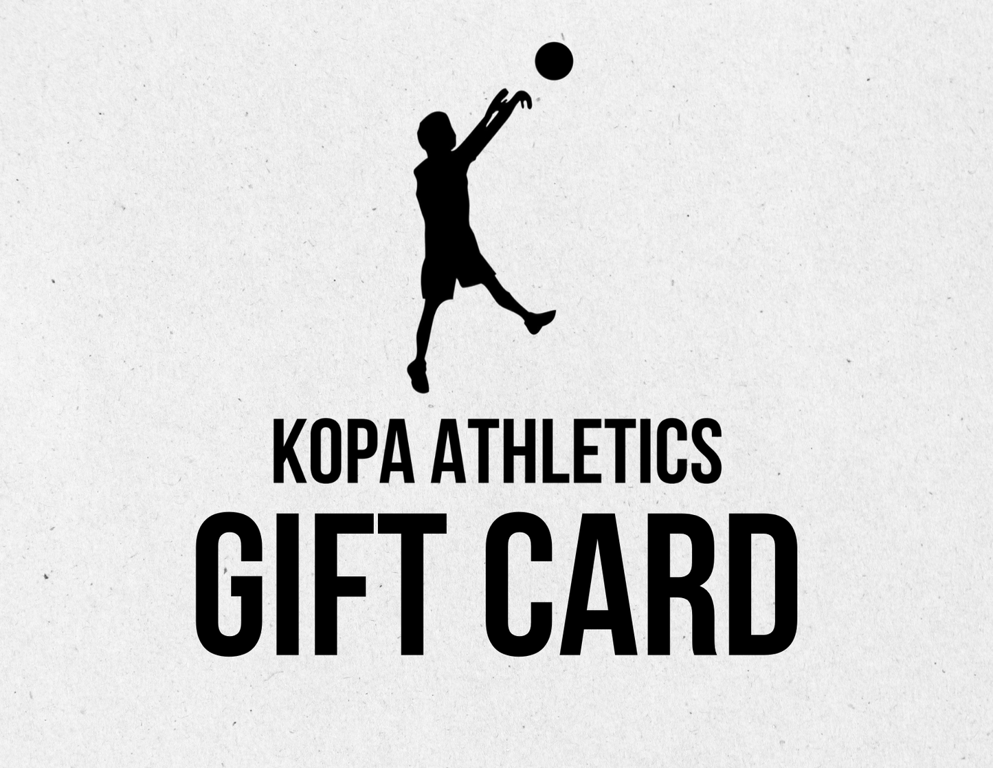 KOPA Athletics Gift Card